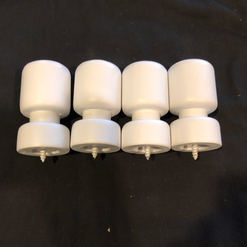 Handmade Wood Rod Finials
